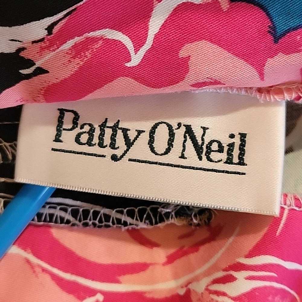 Vintage Patty O'Neil size 6 flowered vintage 80's… - image 5