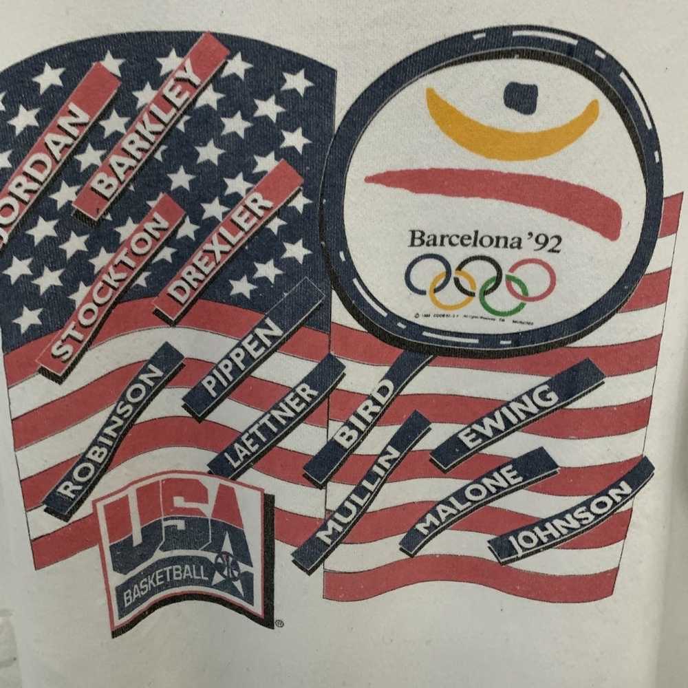 NBA × Usa Olympics × Vintage 92’s USA Olympics Dr… - image 6