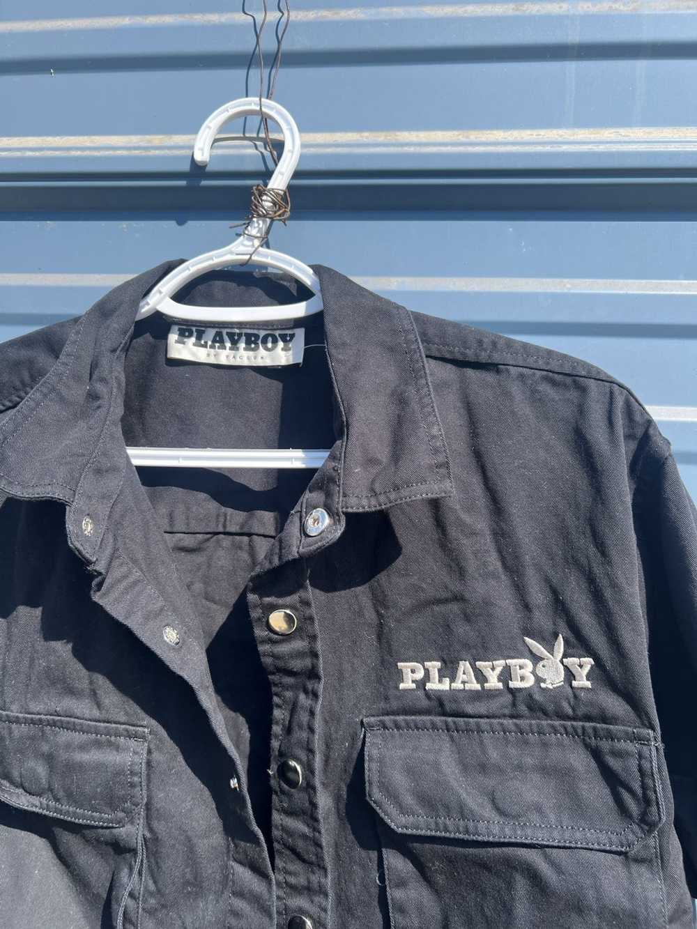 Playboy × Streetwear × Vintage PLAYBOY LIGHT JACK… - image 2