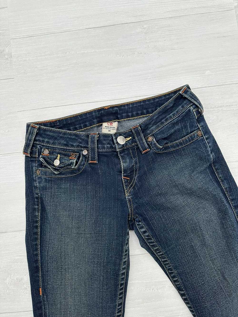 True Religion True Religion Y2k Denim 5 Pocket Je… - image 4