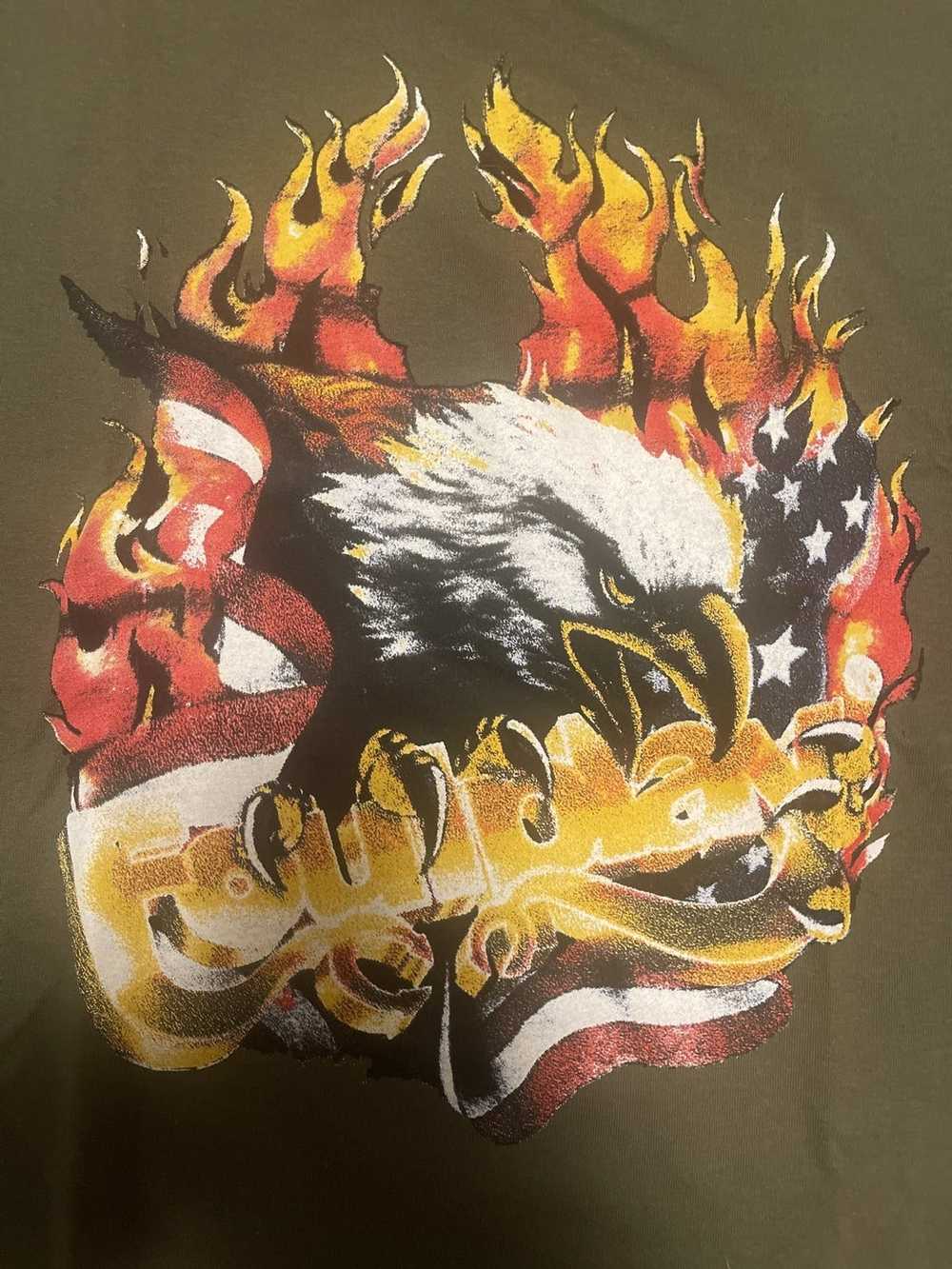 Foulplay Company Foulplay Burning Eagle tee - image 2