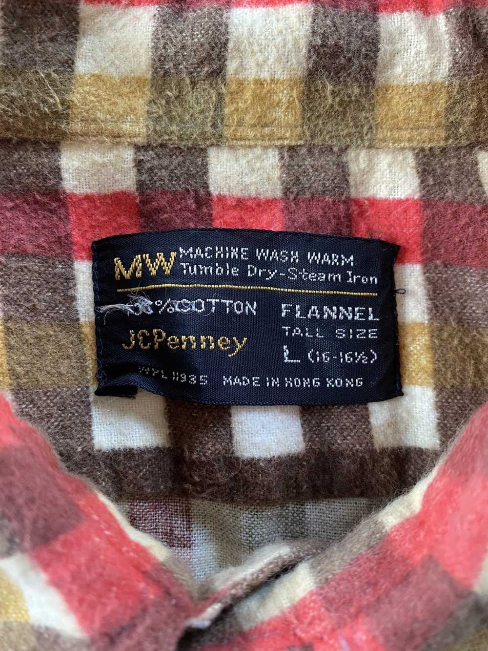 Pendleton × Vintage 70s Vintage Flannel Penneys M… - image 6