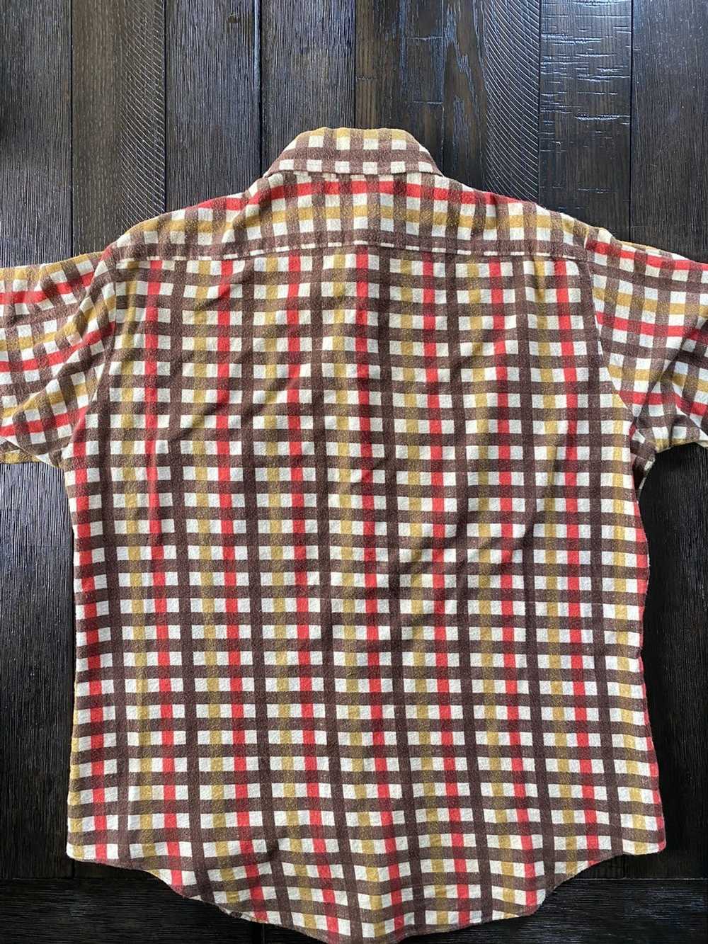Pendleton × Vintage 70s Vintage Flannel Penneys M… - image 7