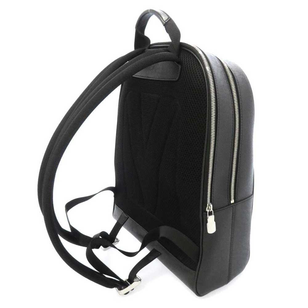 Louis Vuitton Taiga Adrian Backpack in Black MICROCHIPPED READY