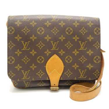 Japan Used Bag] Used Louis Vuitton Cartesier 26 Monogram Brw/Pvc