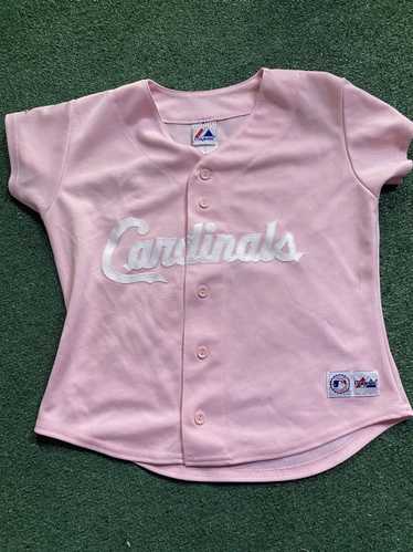 Majestic St Louis Cardinals Jim Edmonds Womens Jer