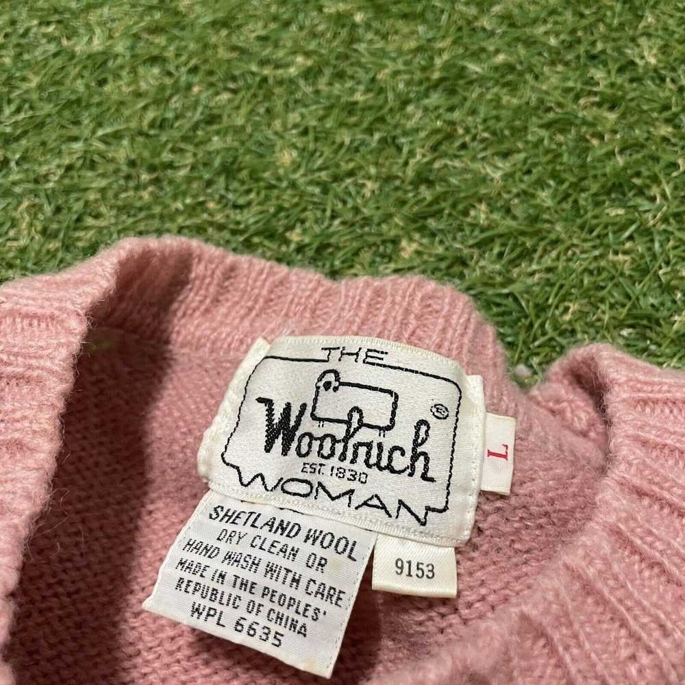 Woolrich Woolen Mills VTG Woolrich Wool Sweater W… - image 3