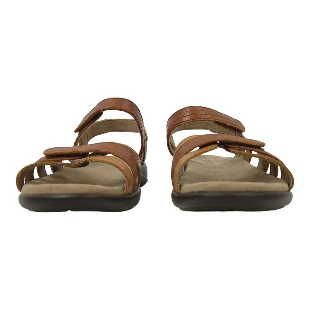 Sas SAS Pier Sepia Leather Ankle Strap Sandal 9.5… - image 4