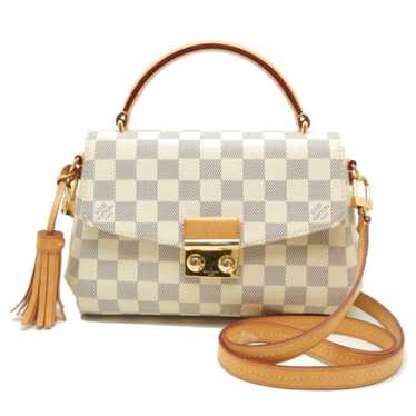 Louis Vuitton Croisette 2way Shoulder Bag(White)