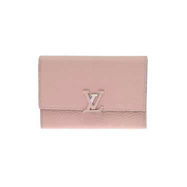 Louis Vuitton, Bags, Capucines Compact Wallet Color Magnolia