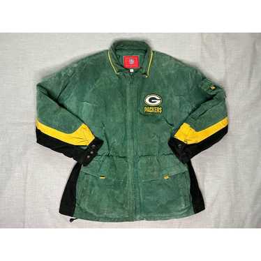 NEW G-III Green Bay Packers Sports Men's Large NFL Linebacker Twill Jacket  SR