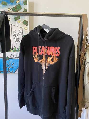 Pleasures Pleasures Longhorn on Fire hoodie