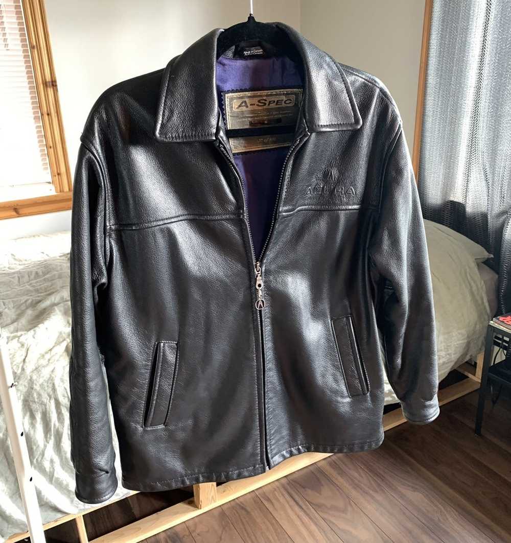 Designer × Genuine Leather × Leather Jacket 1/800… - image 6