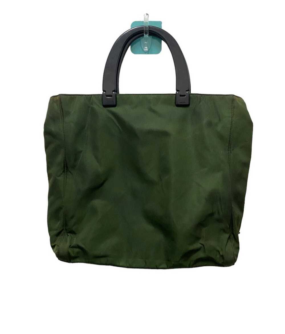 Prada Prada plastic handle handbag nylon - image 2