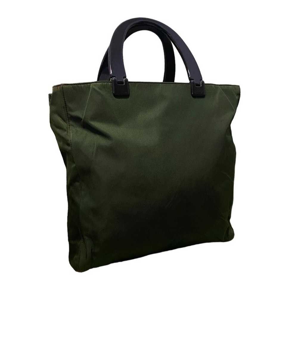 Prada Prada plastic handle handbag nylon - image 4