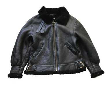 Vintage Houston Jacket Sheepskin leather Bombers Sher… - Gem