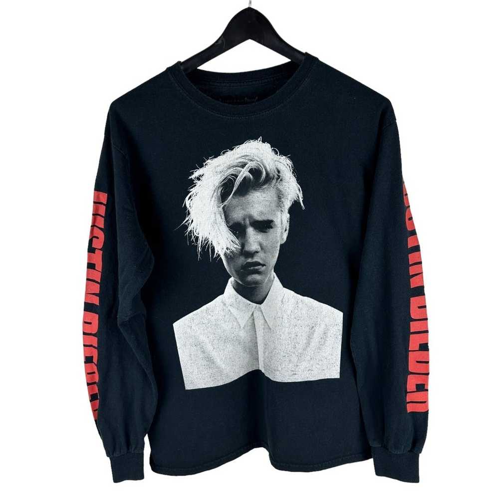 Band Tees × Streetwear Mens Y2K Justin Bieber Pur… - image 1