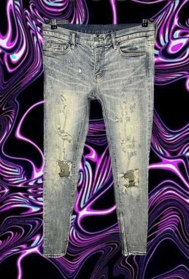 Avant Garde × MNML × Streetwear Ripped MNML Jeans 