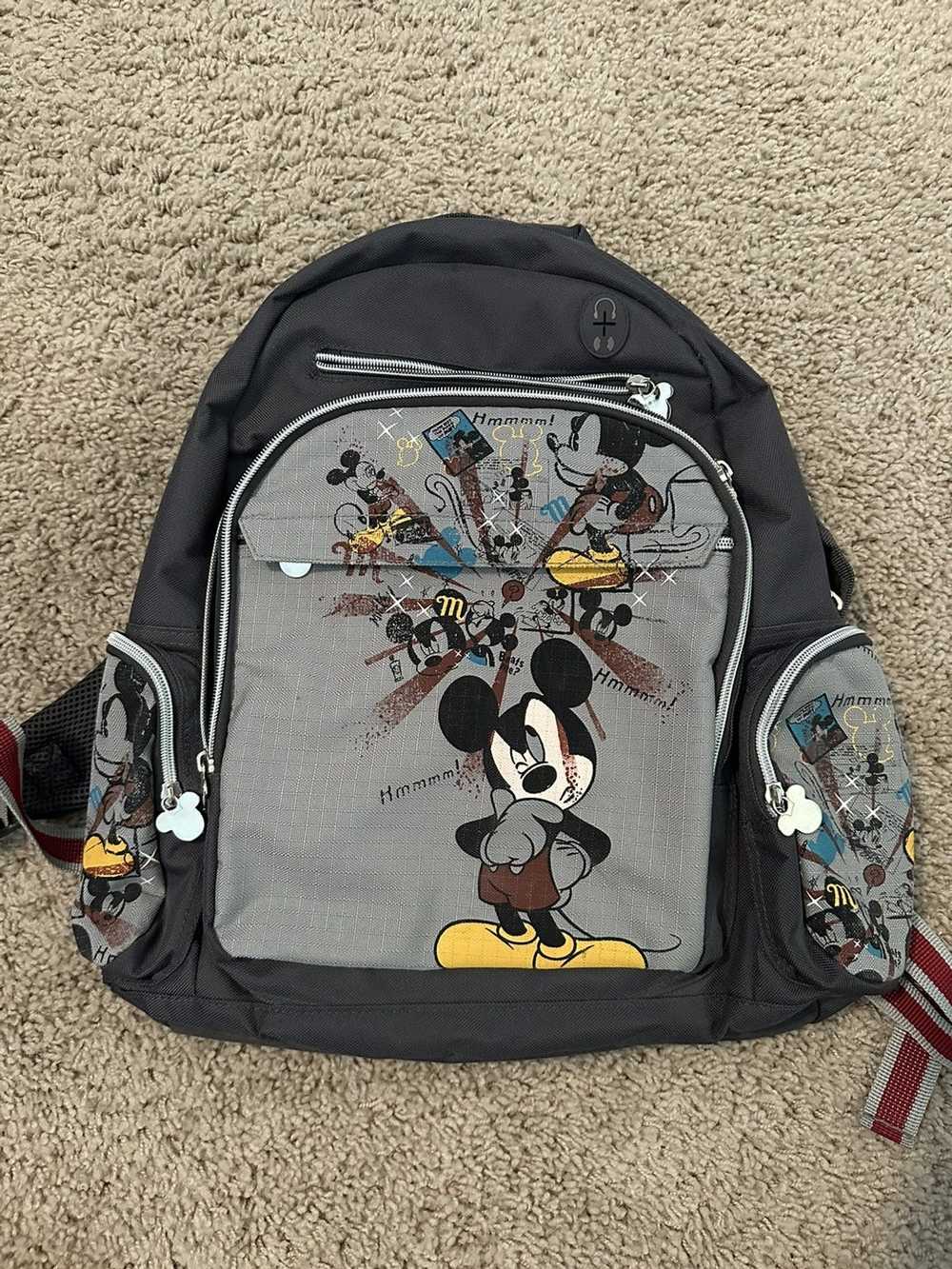 Disney Vintage Mickey Mouse Backpack - image 1