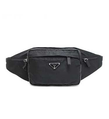 Prada Prada Waist Pouch Body Bag Nylon Black