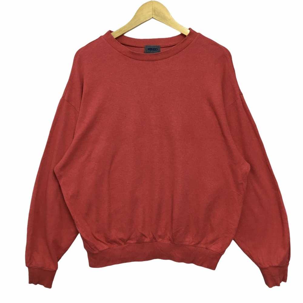 Kenzo Kenzo Paris Homme Spell Out Red Crewneck Sw… - image 2