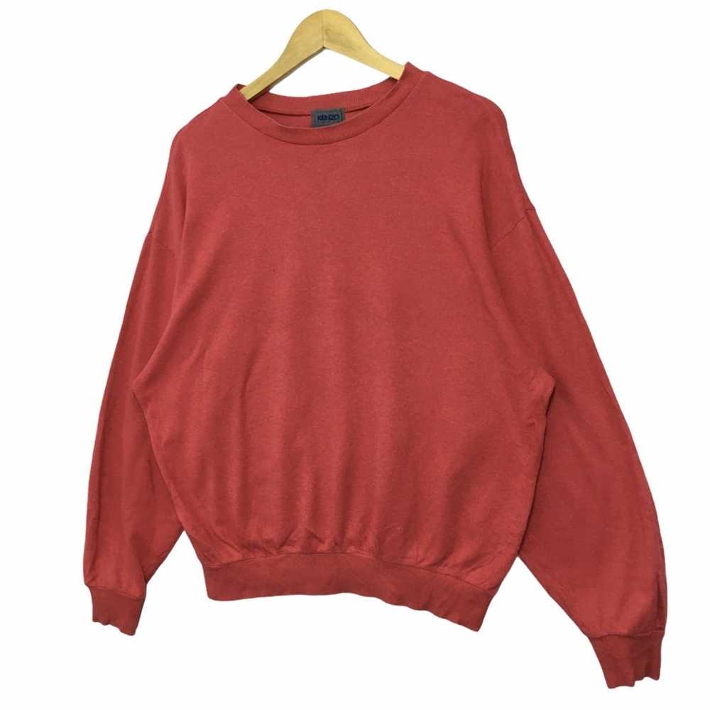 Kenzo Kenzo Paris Homme Spell Out Red Crewneck Sw… - image 5