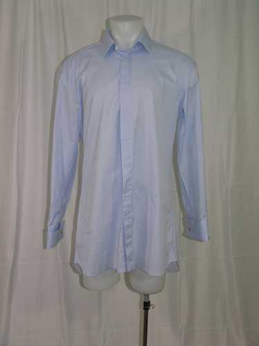 Timothy Everest Solid Pale Blue Bespoke French Cuf