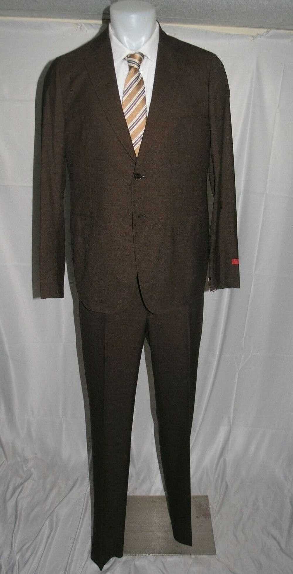 Isaia Capri Black Sheep Current Two Button Suit 4… - image 1