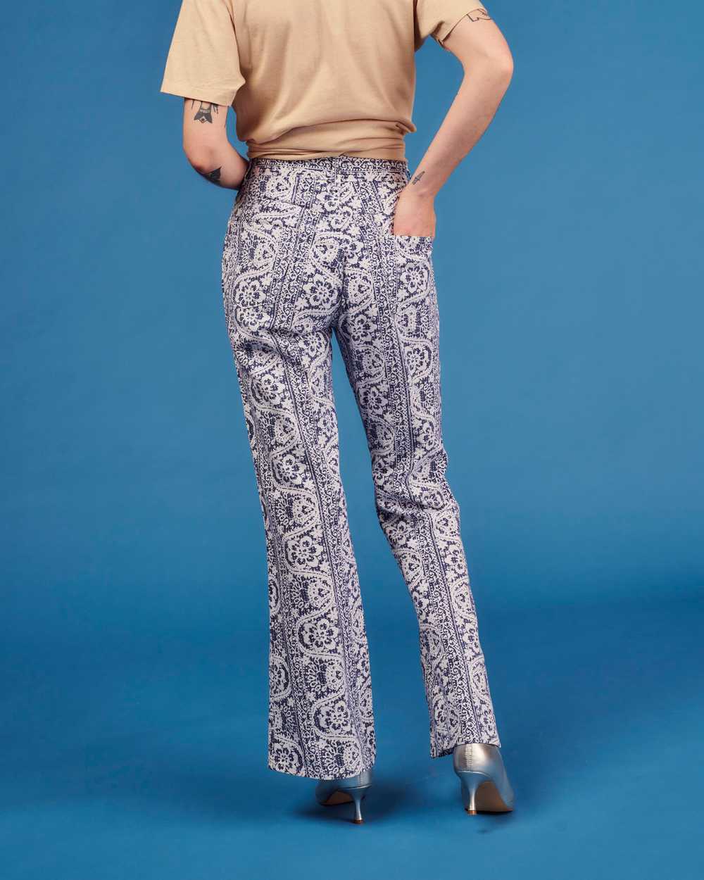 70's Levi's Tapestry Flares - image 4