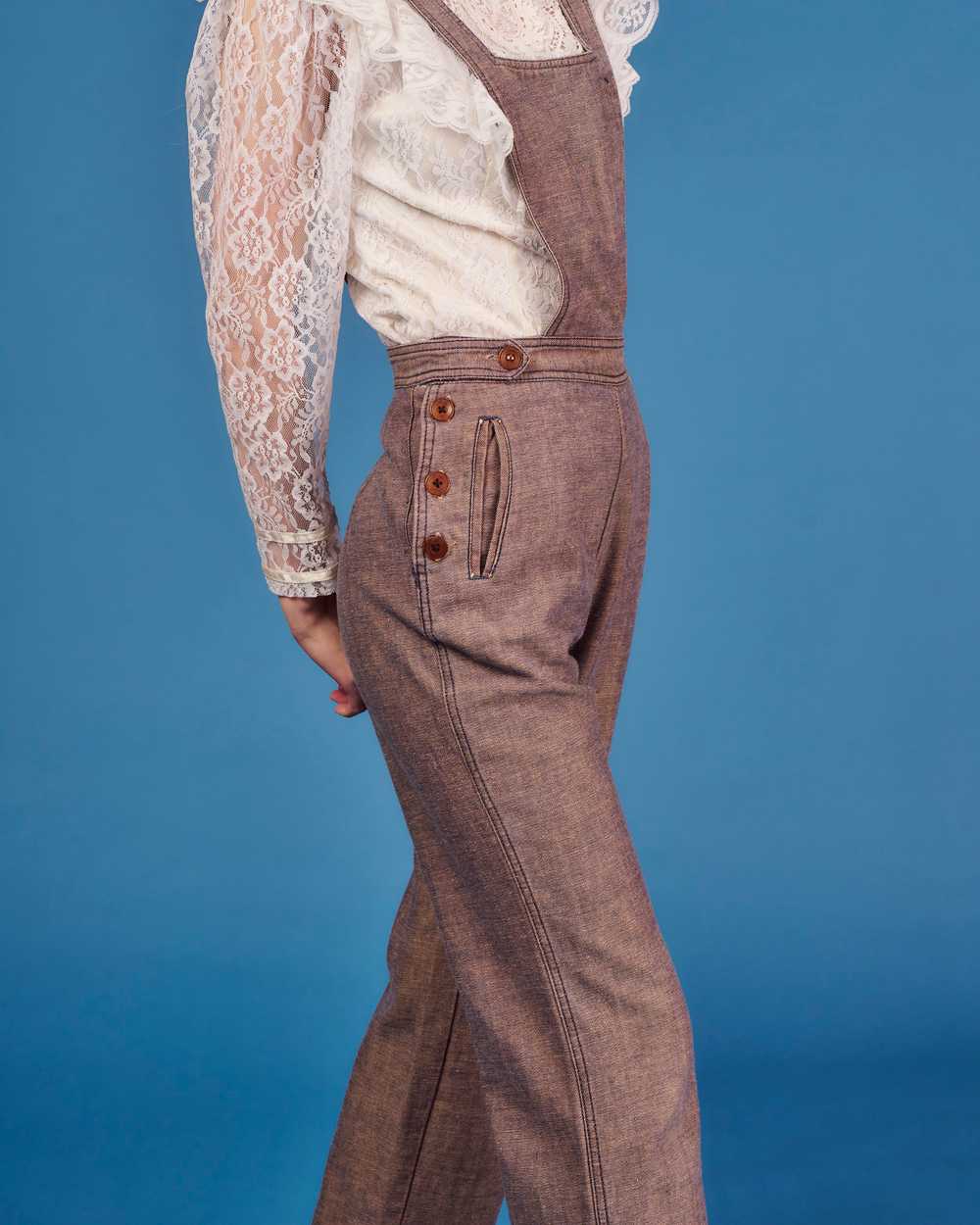 70's Faded Glory Overalls - image 2