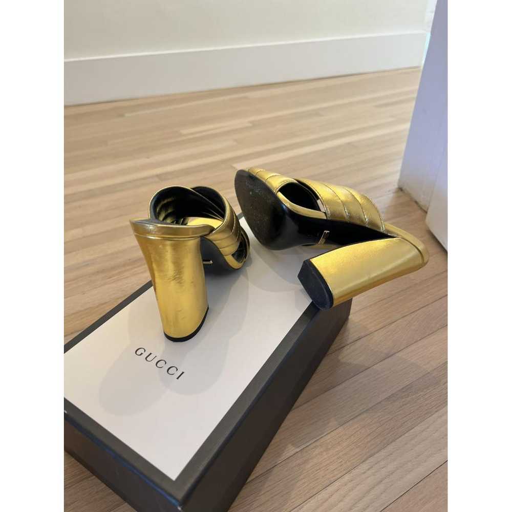 Gucci Leather mules & clogs - image 3