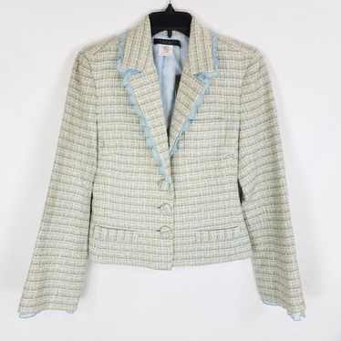 Laundry by Shelli Segal Houndstooth Flared Coat
