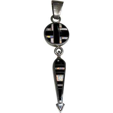 Contemporary Inlay Pendant - image 1