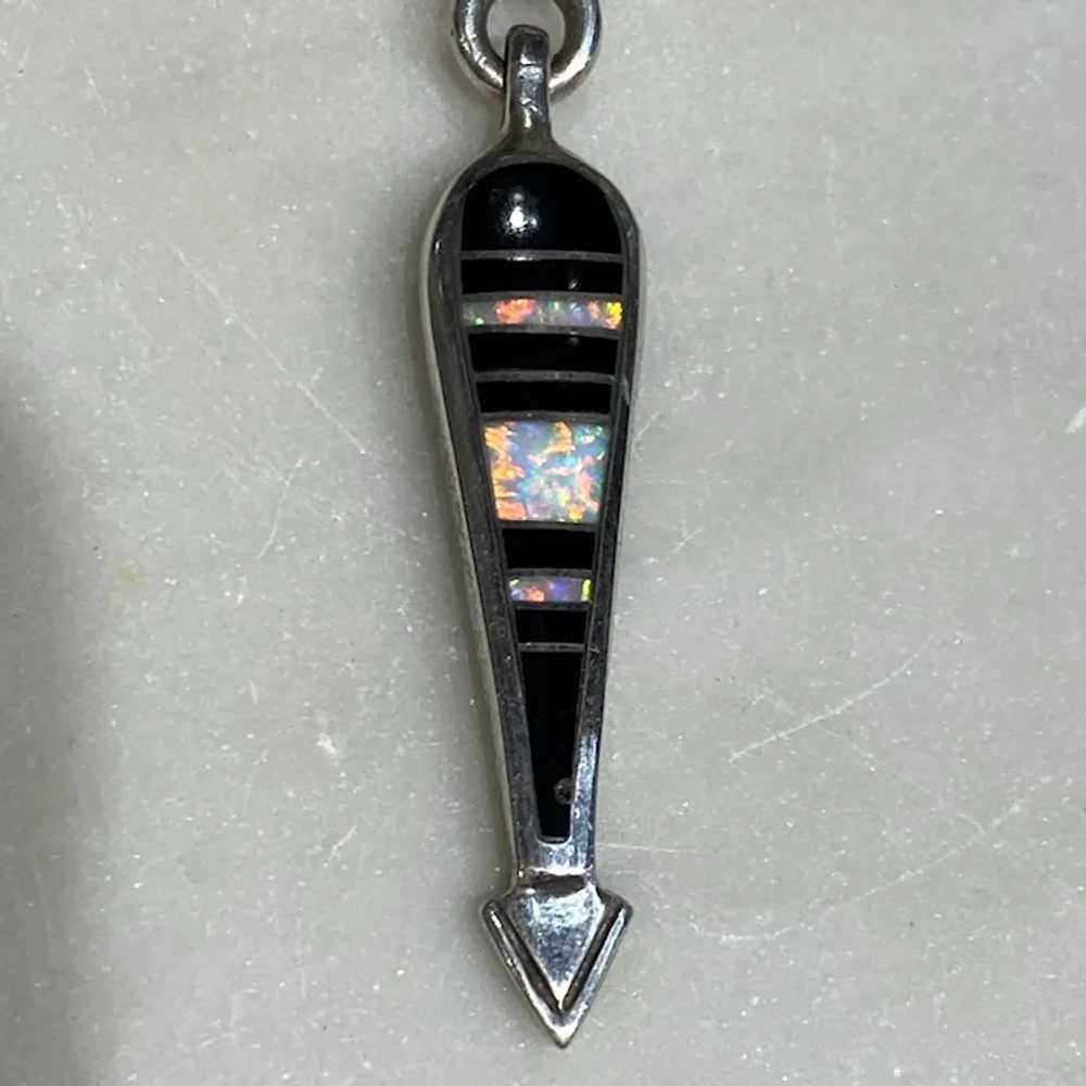 Contemporary Inlay Pendant - image 2