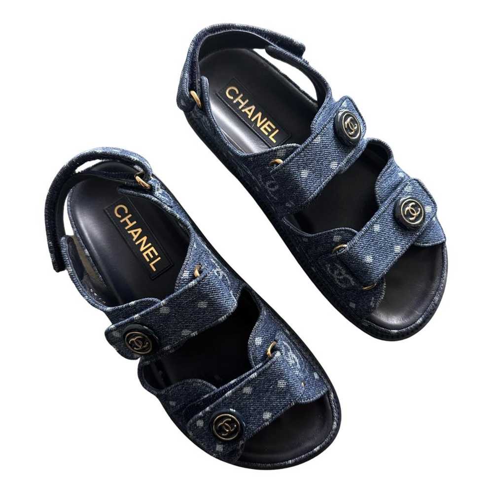 Chanel Dad Sandals cloth sandal - image 1