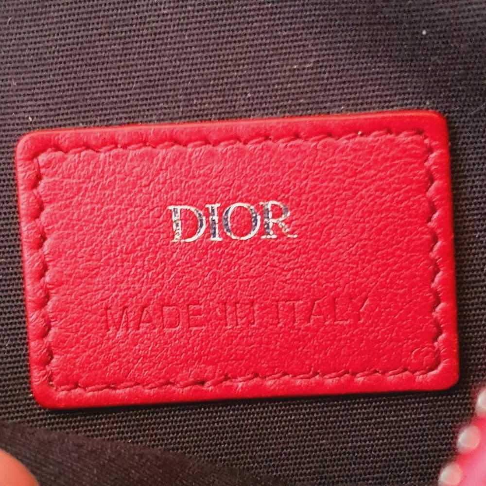 Dior Homme Saddle Dior Oblique leather bag - image 2