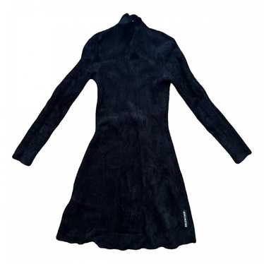 Balenciaga Velvet mini dress - image 1