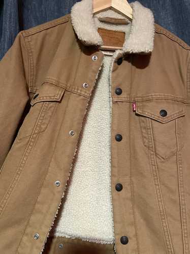 Levi's Levi’s Premium Khaki Sherpa Jacket