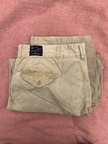 Carhartt × Vintage 50s canvas hunting pants