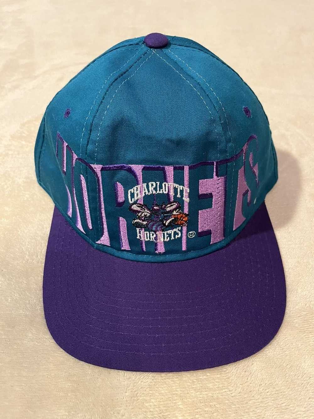 Starter Charlotte Hornets STARTER 90s Vintage Hat… - image 1