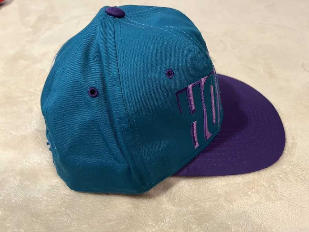 Starter Charlotte Hornets STARTER 90s Vintage Hat… - image 4