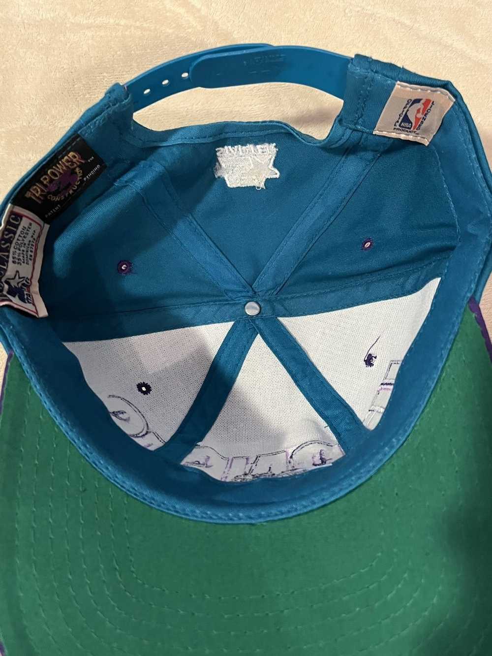 Starter Charlotte Hornets STARTER 90s Vintage Hat… - image 6
