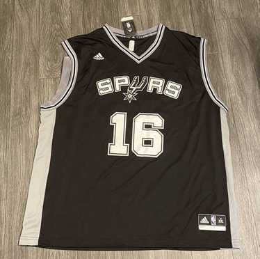 NBA San Antonio Spurs Tony Parker 9 Jersey Adidas Size XXL White EUC VTG