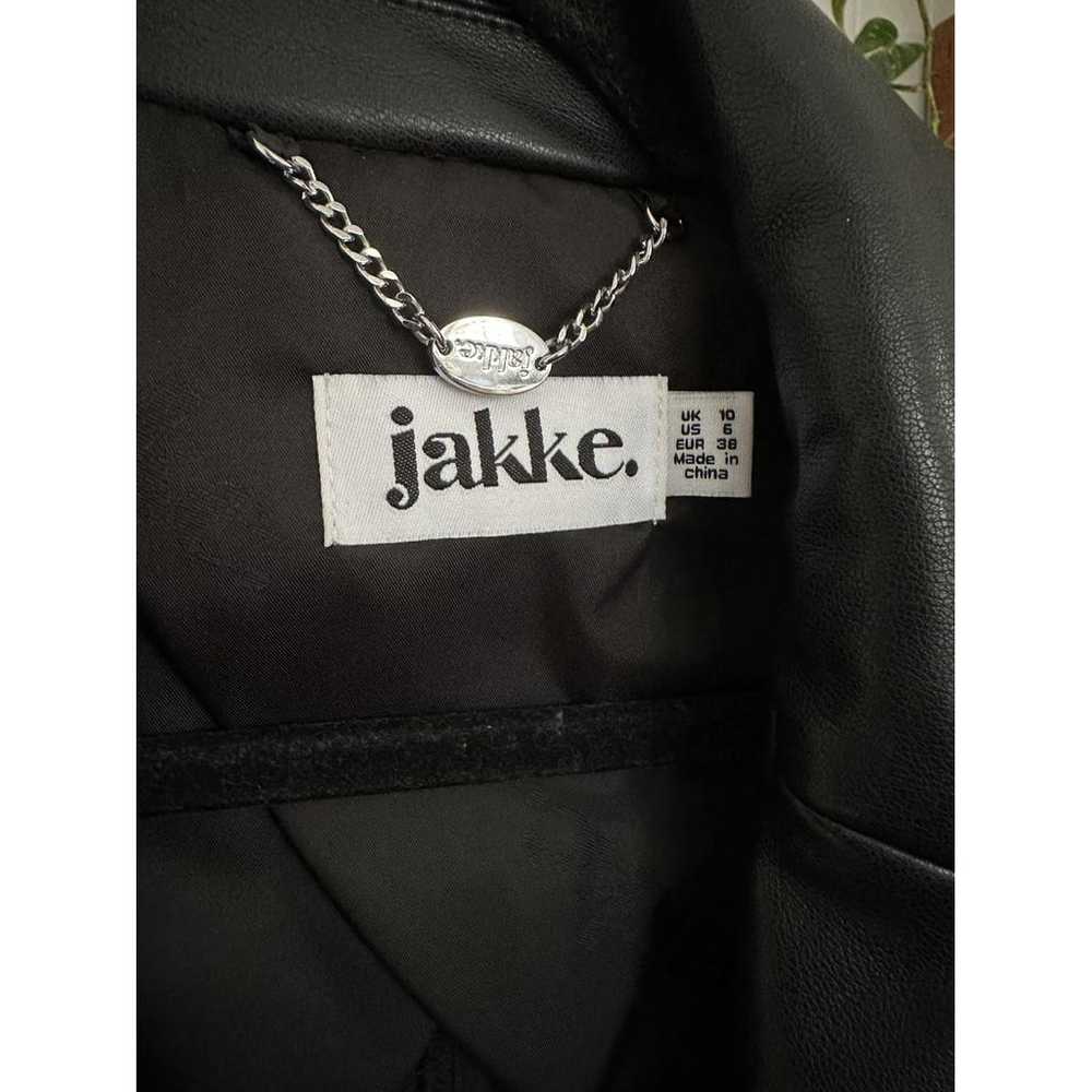 Jakke Vegan leather biker jacket - image 3