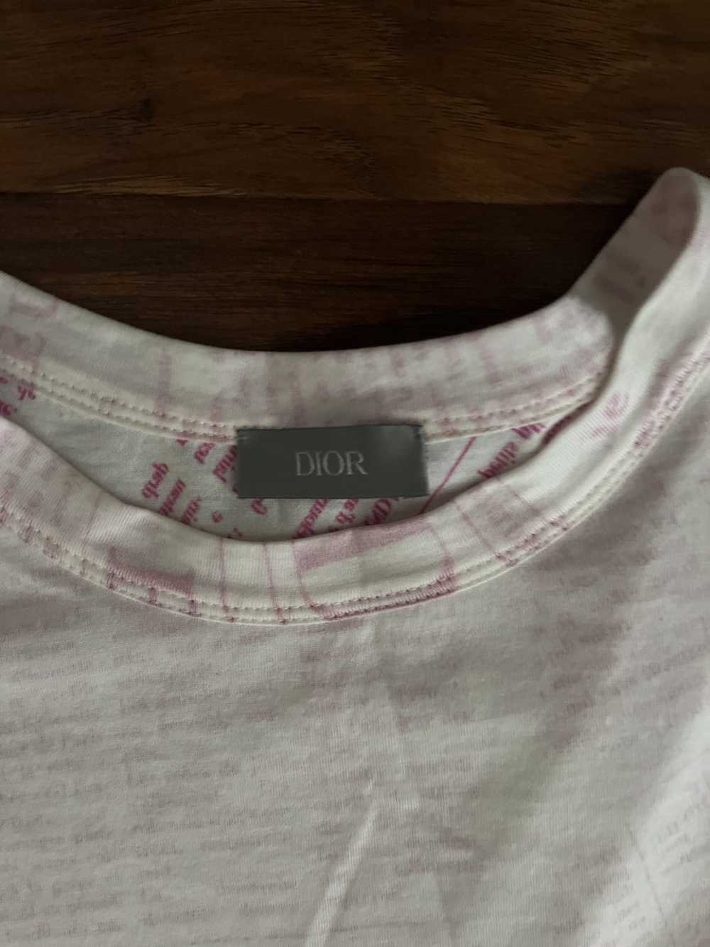 Dior Christian Dior newspaper shirt - image 3