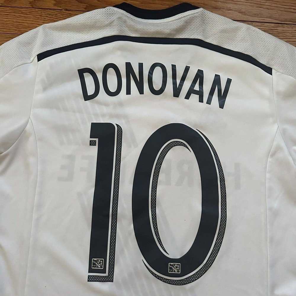 MLS Landon Donovan Los Angeles Galaxy Men's Size Large Soccer Jersey #10 