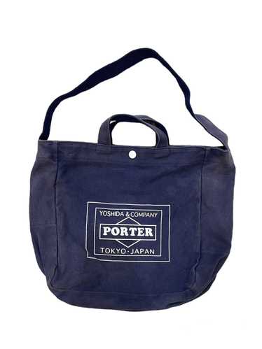 Porter-Yoshida & Co. x Takashi Murakami Nylon Shoulder Bag - Blue