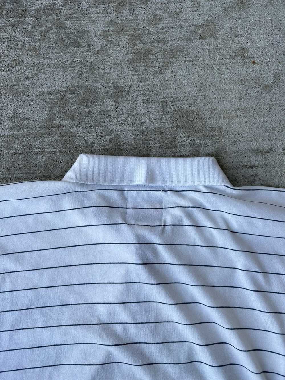 Streetwear × Vintage 80s Patterned Striped Polo R… - image 8