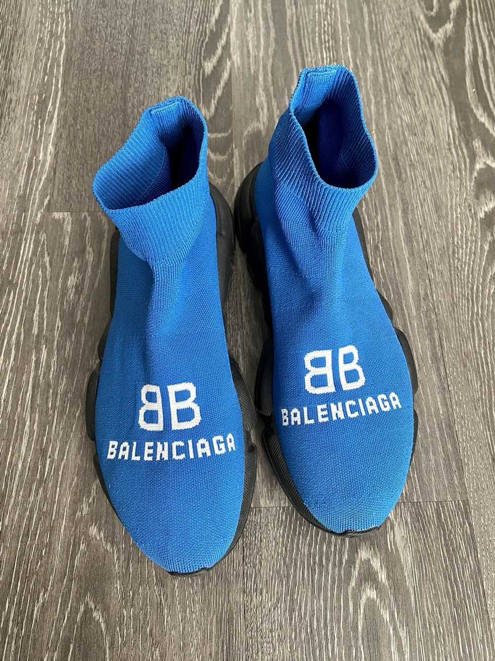 Balenciaga Balenciaga Speed Trainers - Blue Size … - image 3