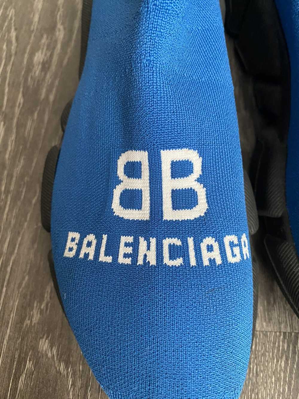 Balenciaga Balenciaga Speed Trainers - Blue Size … - image 4